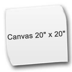 Canvas 20  x 20 