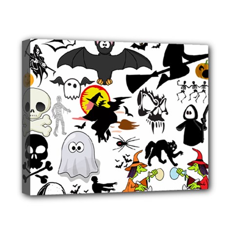 Halloween Mashup Canvas 10  X 8  (framed) by StuffOrSomething