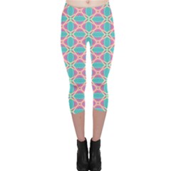 Cute Pretty Elegant Pattern Capri Leggings  by GardenOfOphir