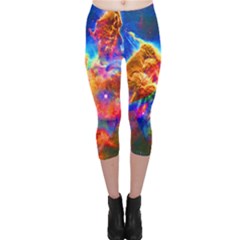 Cosmic Mind Capri Leggings  by icarusismartdesigns