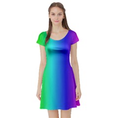 Crayon Box Short Sleeve Skater Dress by Artists4God