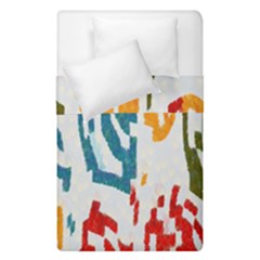 Colorful Paint Stokes  Duvet Cover (single Size) by LalyLauraFLM