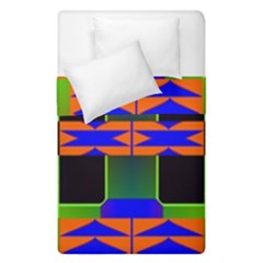 Distorted Shapes Pattern  Duvet Cover (single Size) by LalyLauraFLM