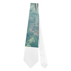 Funny Dswimming Dolphin Neckties (one Side)  by FantasyWorld7