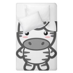 Kawaii Zebra Duvet Cover (single Size) by KawaiiKawaii