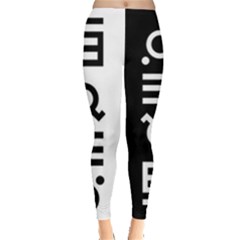 Yinyang Leggings by FunkyUniqueDesignz