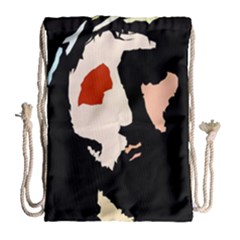 Christ Drawstring Bag (large) by Valeryt