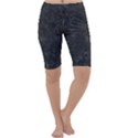 BLACK MARBLE Cropped Leggings View1