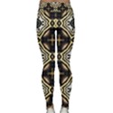 Faux Animal Print Pattern Yoga Leggings View2