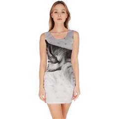 Sleepy Kitty Bodycon Dresses by trendistuff