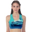 GREAT WHITE SHARK 1 Sports Bra View1