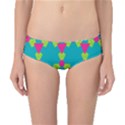 Triangles honeycombs and other shapes pattern Classic Bikini Bottoms View1