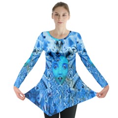 Medusa Metamorphosis Long Sleeve Tunic  by icarusismartdesigns