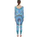 Sapphire Ice Flame, Light Bright Crystal Wheel Long Sleeve Catsuit View2