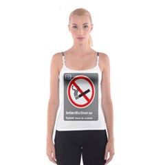 No Smoking  Spaghetti Strap Top by MRTACPANS