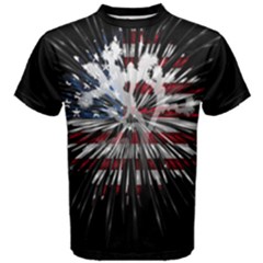 Americana Joshua Tree Men s Cotton Tee by JoshuaTreeClothingCo