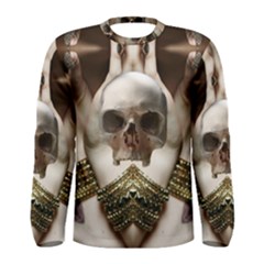 Skull Magic Men s Long Sleeve Tee by icarusismartdesigns