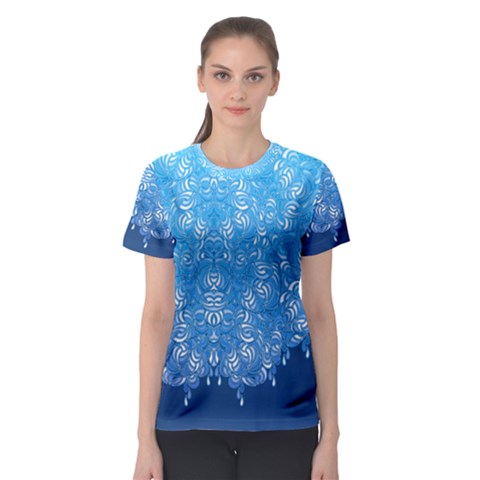 Water Creativity Women s Sport Mesh Tee by Contest2492222