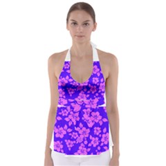 Hawaiian Evening Babydoll Tankini Top by AlohaStore