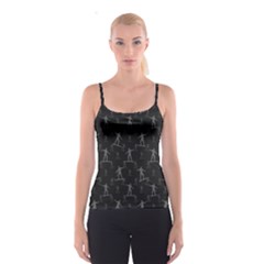 Surfing Motif Pattern Spaghetti Strap Top by dflcprintsclothing