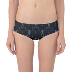 Surfing Motif Pattern Classic Bikini Bottoms by dflcprintsclothing