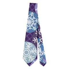 Snowflakes Pattern Neckties (two Side) 