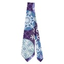 Snowflakes Pattern Neckties (Two Side)  View1