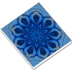 Blue Blossom Mandala Small Memo Pads by designworld65