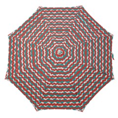 Geometric Waves Straight Umbrellas by dflcprints