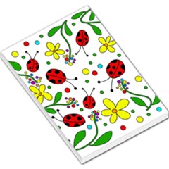 Ladybugs Large Memo Pads by Valentinaart