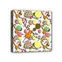 Xmas candy pattern Mini Canvas 4  x 4  View1