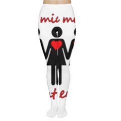 Be My Valentine 2 Women s Tights by Valentinaart