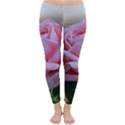 Rose Pink Flowers Pink Saturday Classic Winter Leggings View1