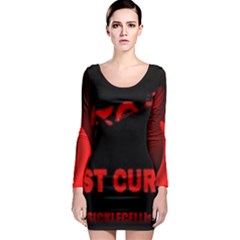 #justcureit W/shawnstestimony Long Sleeve Bodycon Dress by shawnstestimony