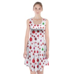 Beetle Animals Red Green Fly Racerback Midi Dress by Amaryn4rt