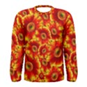 Gerbera Flowers Blossom Bloom Men s Long Sleeve Tee View1