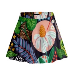 Japanese Inspired  Mini Flare Skirt by Brittlevirginclothing