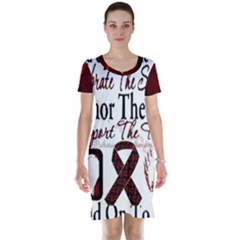 Sickle Cell Is Me Short Sleeve Nightdress by shawnstestimony