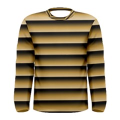 Golden Line Background Men s Long Sleeve Tee by Amaryn4rt