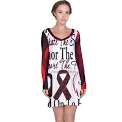 Sickle Cell Is Me Long Sleeve Nightdress by shawnstestimony