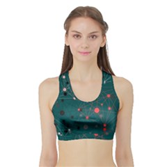 Pattern Seekers The Good The Bad And The Ugly Sports Bra With Border by Amaryn4rt