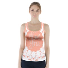 Mandala I Love You Racer Back Sports Top by Nexatart