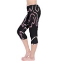 Abstract Glare Visual Art Capri Leggings  View3