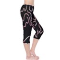 Abstract Glare Visual Art Capri Leggings  View4