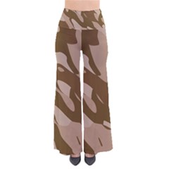 Background For Scrapbooking Or Other Beige And Brown Camouflage Patterns Pants by Nexatart