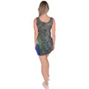 Peacock Four Spot Feather Bird Sleeveless Bodycon Dress View4