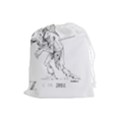 Zombie / Kobold - Large Drawstring Pouch (Large) View1
