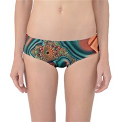 Painted Fractal Classic Bikini Bottoms by Fractalworld