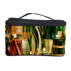 Candles Christmas Market Colors Cosmetic Storage Case by Nexatart