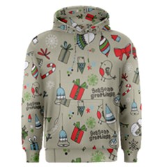 Christmas Xmas Pattern Men s Pullover Hoodie by Nexatart